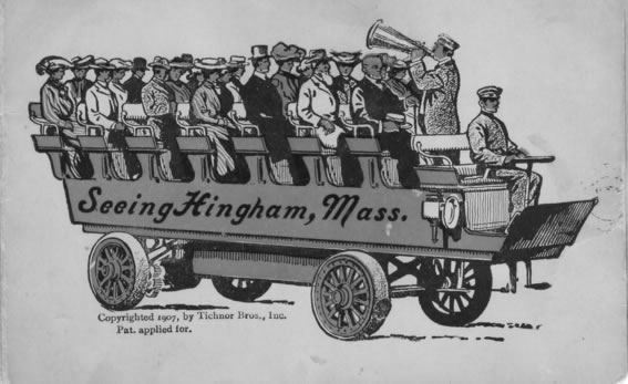 Seeing Hingham Tour Group Card